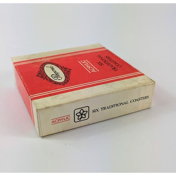 Pimpernel Vintage Drink Coasters Acrylic Classic Cars Made in England Six Cork - Picture 11 of 12